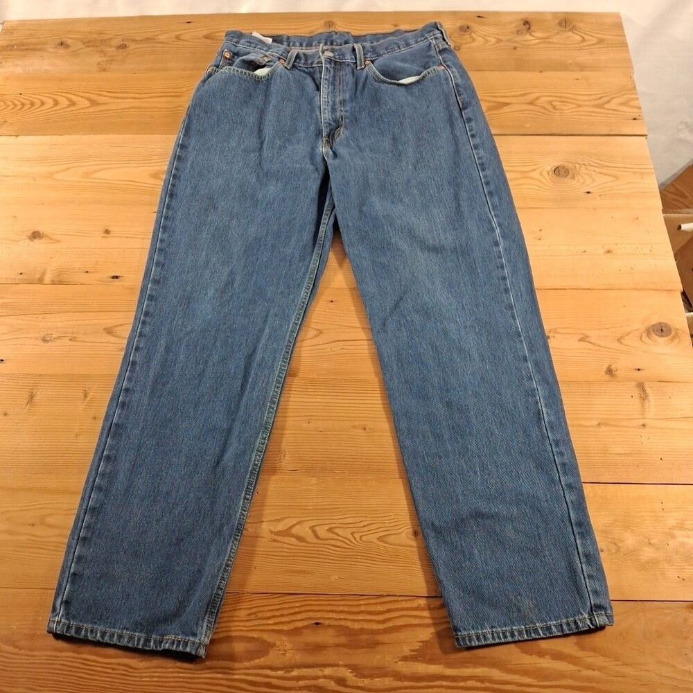 Levis 550 36x32 Mens Blue